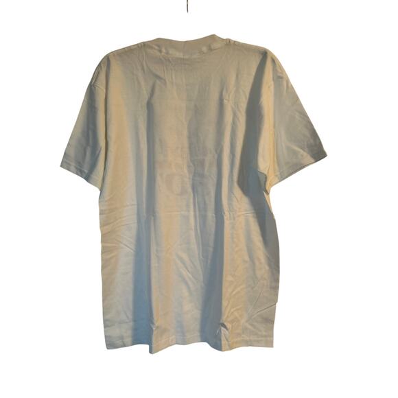 NWOT Hallmark SHOEBOX White Cotton T-Shirt 'Life Doesn't End at 50..." Sz Lg - Picture 3 of 6